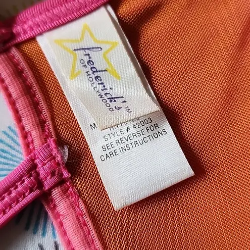 Frederick's of Hollywood Vintage Hot Pink Strappy Crop Top