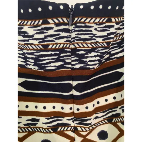 Danny & Nicole Southwest Maxi Sleeveless Sheath Dress Size 16 Coastal Cowgirl Black