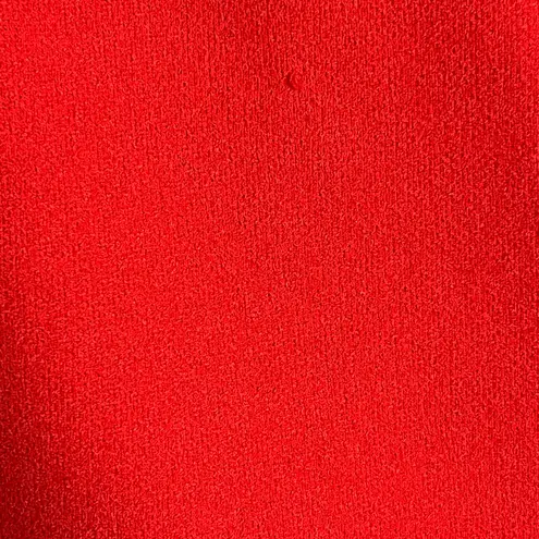 Talia Benson Red Sleeveless Wide Leg Jumpsuit Womens Size XL Made In Italy