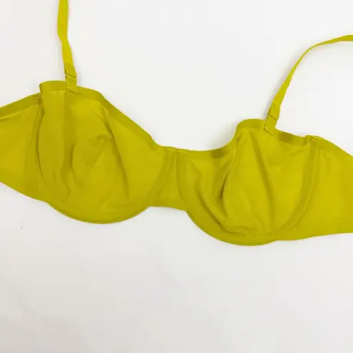Cuup The Balconette Mesh Bra Chartreuse 34D Size undefined