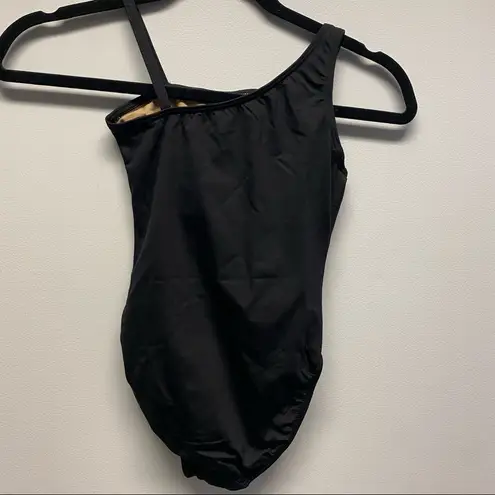 Women’s black leotard by Motionwear size X