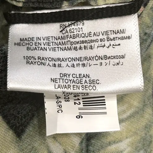 BCBGMAXAZRIA  Romper‎ Black Birds of Paradise Tropical Women's Size S ($198)