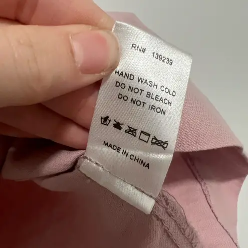 Tuckernuck Pomander Place Lilac Finley Flutter Sleeve Dress Pink Size XS