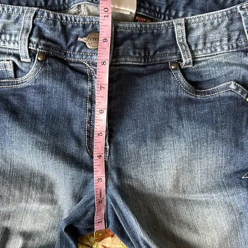 Ariat Denim Zig Zag Pocket Low FZ Size 28L/6 Long Equestrian Style No. 10012371 Blue