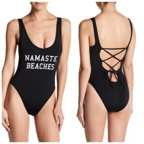 The Bikini Lab Strappy Back Swimsuit M