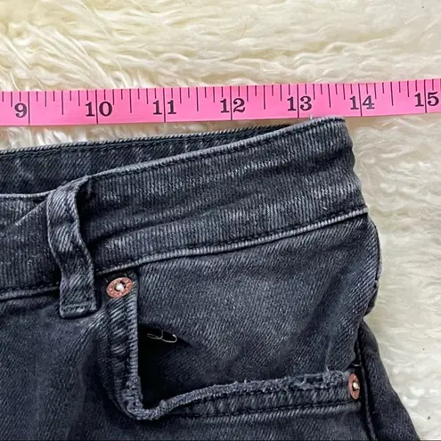 Free People  We the Free Faded Black High Waist Button Fly Jeans 28