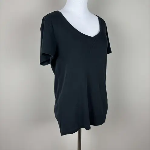 Ralph Lauren Sport Top Womens XL Black V