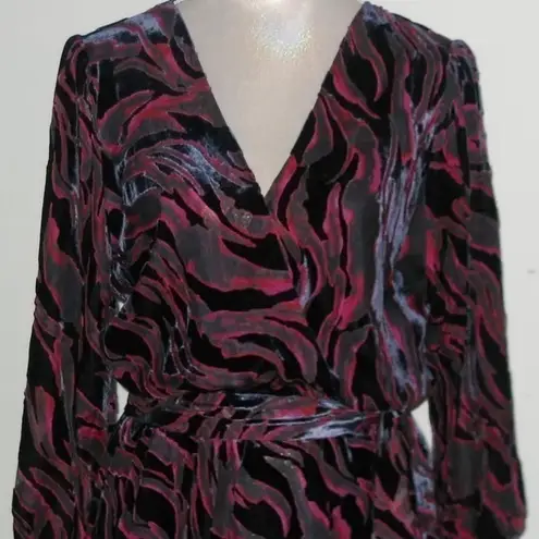 Johnny Was Tavi silk blend midi dress NWT color: Streaks Of Virana