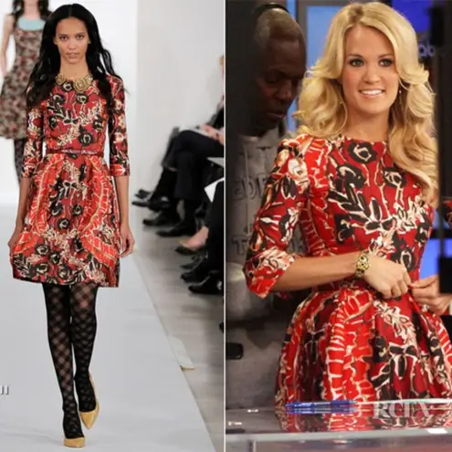 Oscar de la Renta nwot belted dress