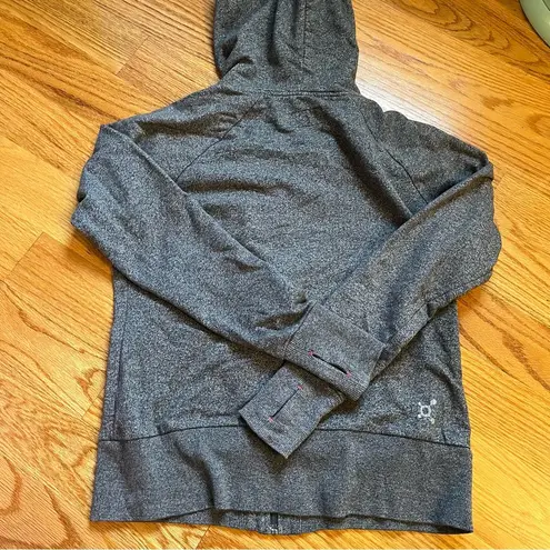 Orangetheory gray full zip hoodie size small