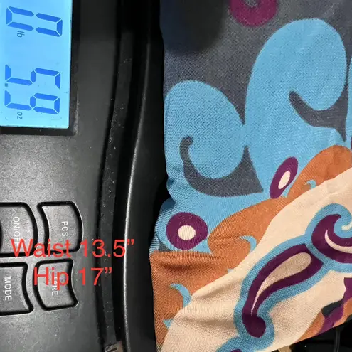 Multicolor Patterned Women's Skirt Yigal vintage Y2K :Box OW2: Red Size 2