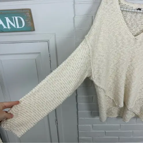 Universal Threads Universal Thread Cream Chunky Knit Sweater Size L