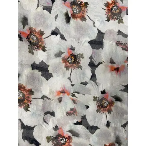 Rebecca Taylor Harper Poppy Floral Silk Blouse M Cottagecore Preppy Top ($345)