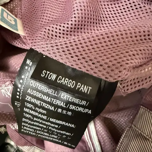 Burton  Stow Cargo Adjustable Snowboard Ski Snow Pants Plaid Womens Size M