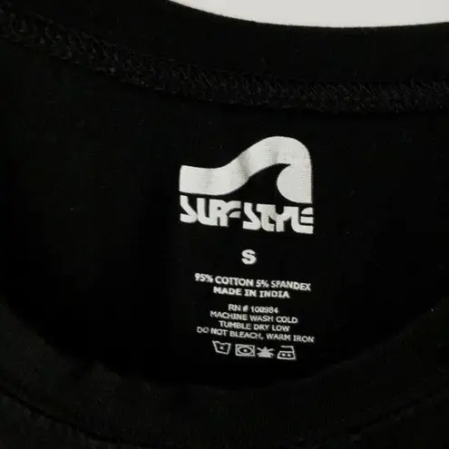 Surf Style South Beach T Shirt Beach Casual Sport Fitness Active Cotton Blend S