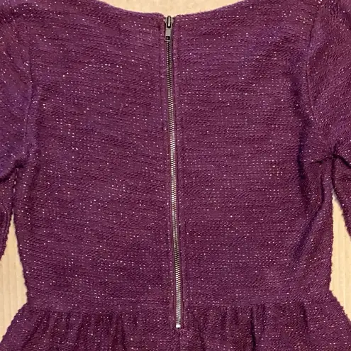 Maison Jules 3/4 Sleeve Fit & Flare w/ Back Zipper Closure - size large