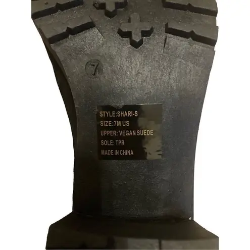 Charles Albert Vegan Suede Ankle Boots Everyday Preppy Goth Grunge