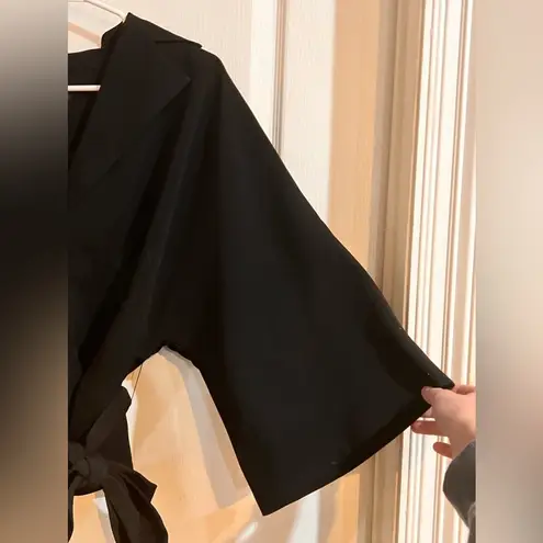 FINAL PRICE Cami Belted Black Blazer Style Jacket