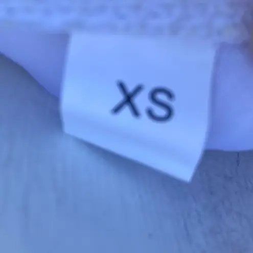 Gray and White Smoky One Shoulder 2 Piece Bikini Set Size XS