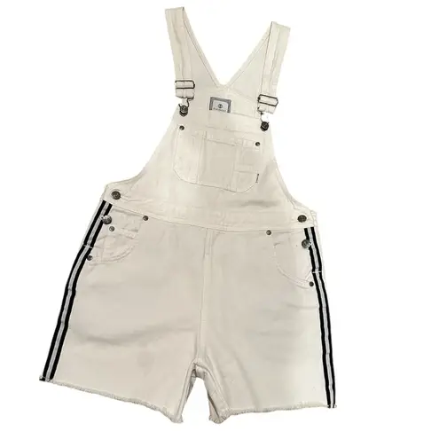 Elements element THE NASHVILLE OVERALL White Black striped Short length Size Small