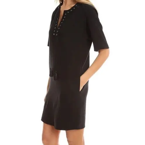 3.1 Phillip Lim Women's Bohemian Mini Dress in Black Women Dress SIZE 8