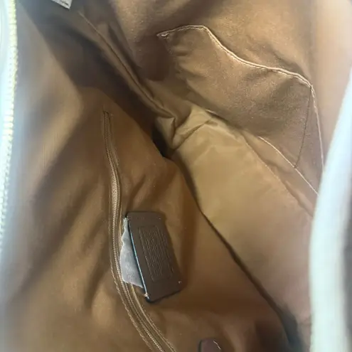 Coach  X Peanuts Val Duffle Signature Canvas Leather With Varsity Patches C4112 - Image 7