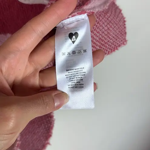 Aelfric Eden Irregular Color Block Chunky Knitted Sweater Vest Size Medium