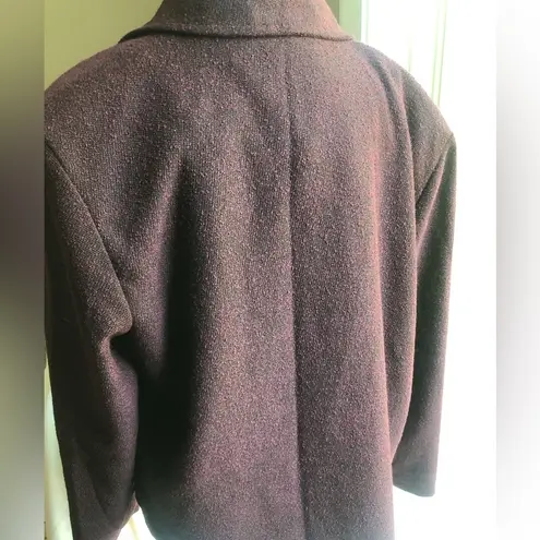 Briggs New York Vintage Briggs Jacket Coat Women’s Size Large Deep Plum