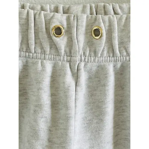P.E Nation Gray Logo Sweatpants Organic Cotton Size Large