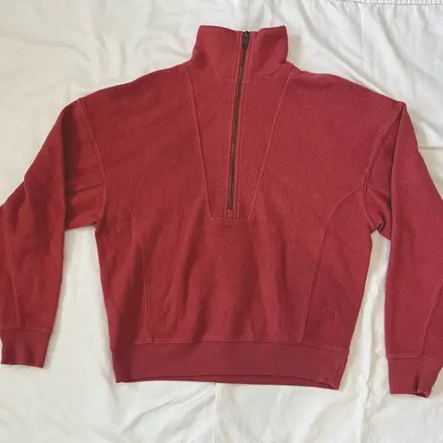 Universal Threads Dark pink half zip up sweater from target size XS thumbnail 1