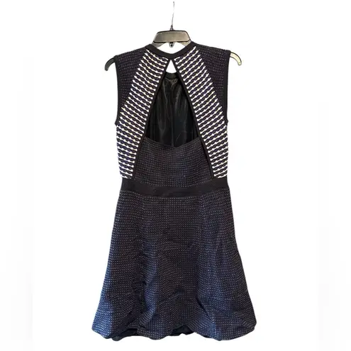 Missoni M Multicolor Paneled Knit Sleeveless Mini Dress Size 48 US XXL