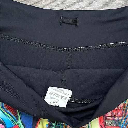 Dona Jo 16" Multicolor High Rise Tennis Golf Skirt Skort Size XL Red