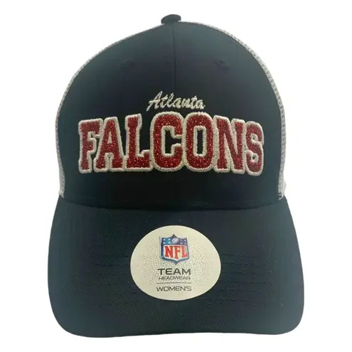 NFL Team Apparel NFL Fan Favorite Atlanta Falcons Women's Adjustable Fit Cap, One Size