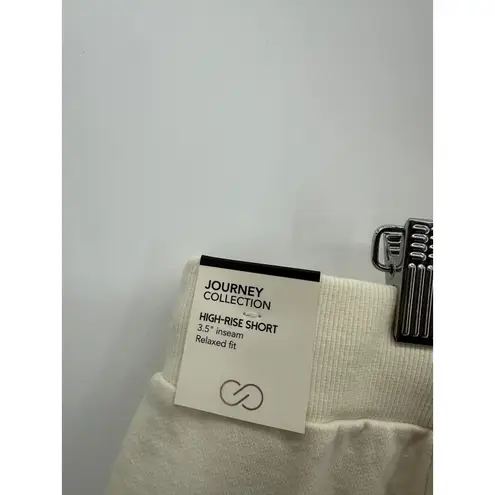 CALIA Shorts Women XXL NWT Cream Journey Collection High Rise Cut