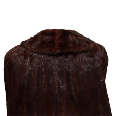 Vintage Bullocks Mink Cape Brown Size undefined