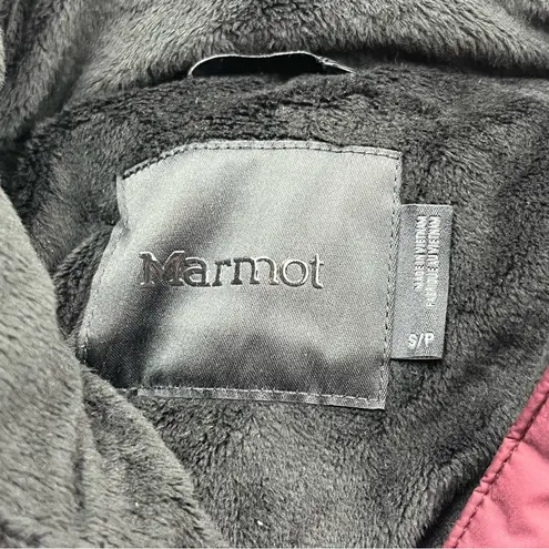 Marmot Montreal Down Coat Puffer Port Royal Burgundy Womens Size Small 78570 NEW
