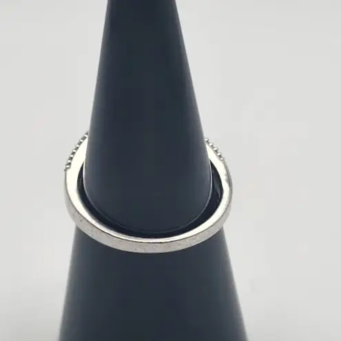 Renaissance Jewelry Lab Created Emerald & White Sapphire Sterling Silver Ring Green