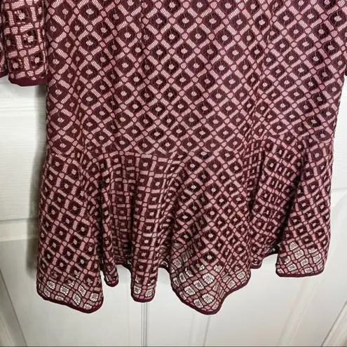 Cinq à Sept cinq a sept Cossette Lace Bell-Sleeve Dress