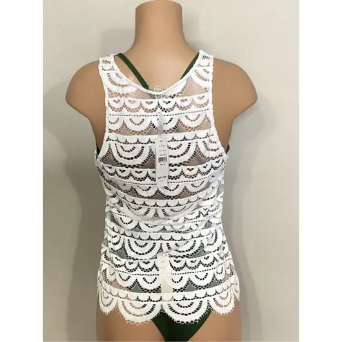 PilyQ New. waterlily lace tank. Regularly $72