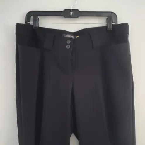 Lane Bryant  Black Classic Straight Pleated Pants 16