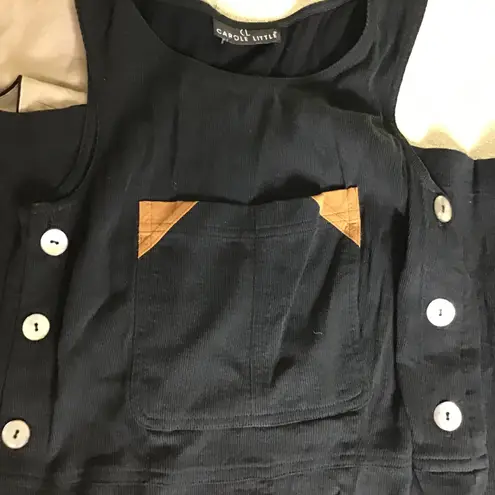 Carole Little Women Dresses Lot of 2 tan Sz10 Black(no sz tag)