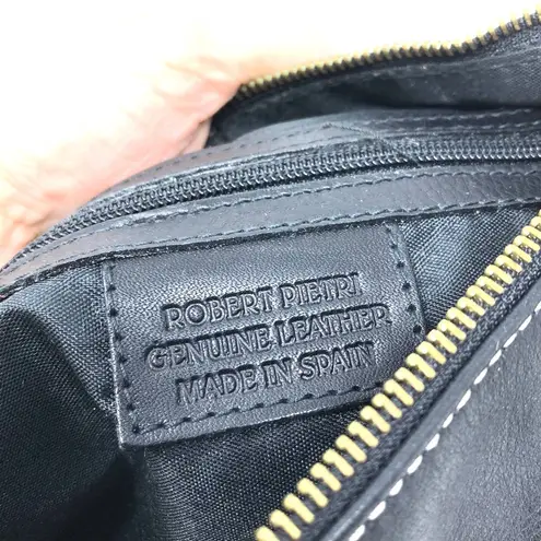 Fringe tassel, hobo style leather bag, Spain