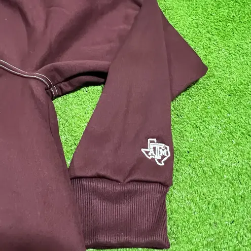 Adidas Texas A&M  Sweatshirt Womens SM Aggie Script Maroon Pullover EUC - Image 3