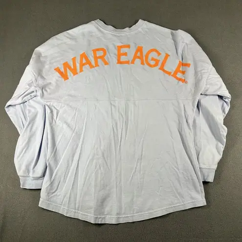 Auburn Tigers Shirt Long Sleeve Small War Eagle NCAA Football Womens Venley USA Blue