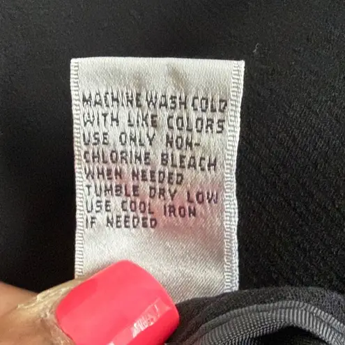 Vintage Judith Hart Women 8P Black Straight Leg Dress Pants Career Office Formal