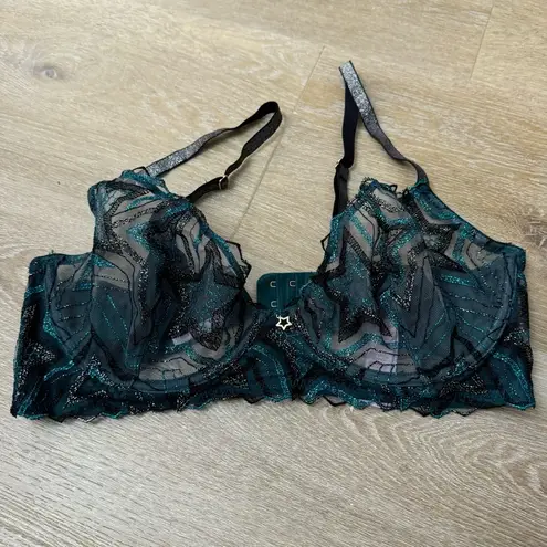 Savage x Fenty Shining Star Embroidered Unlined Demi Bra
