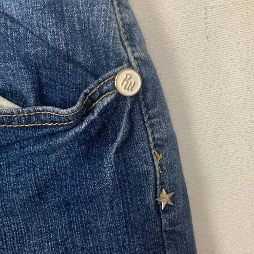 Rocawear womens 18 xl denim jeans straightleg printed logo embroidered hiphop 00