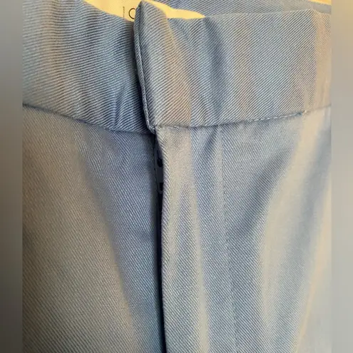 1901 Women’s Nordstrom Blue Wide Leg Cropped Pants, Size 6