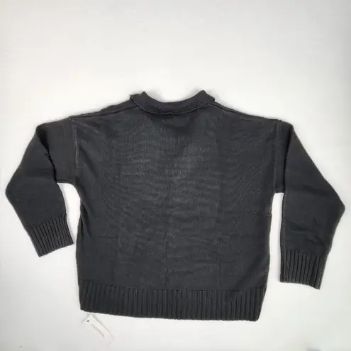 Rumored Delancey Wool Blend Sweater Size M Black NEW Size M