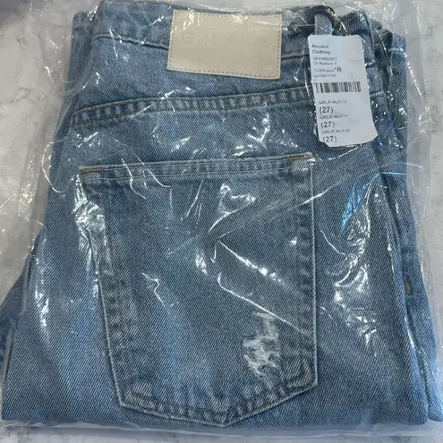 GRLFRND NWT Harlow High Rise Boot Slit Jeans